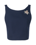Corra Top in Moonlight Blue
