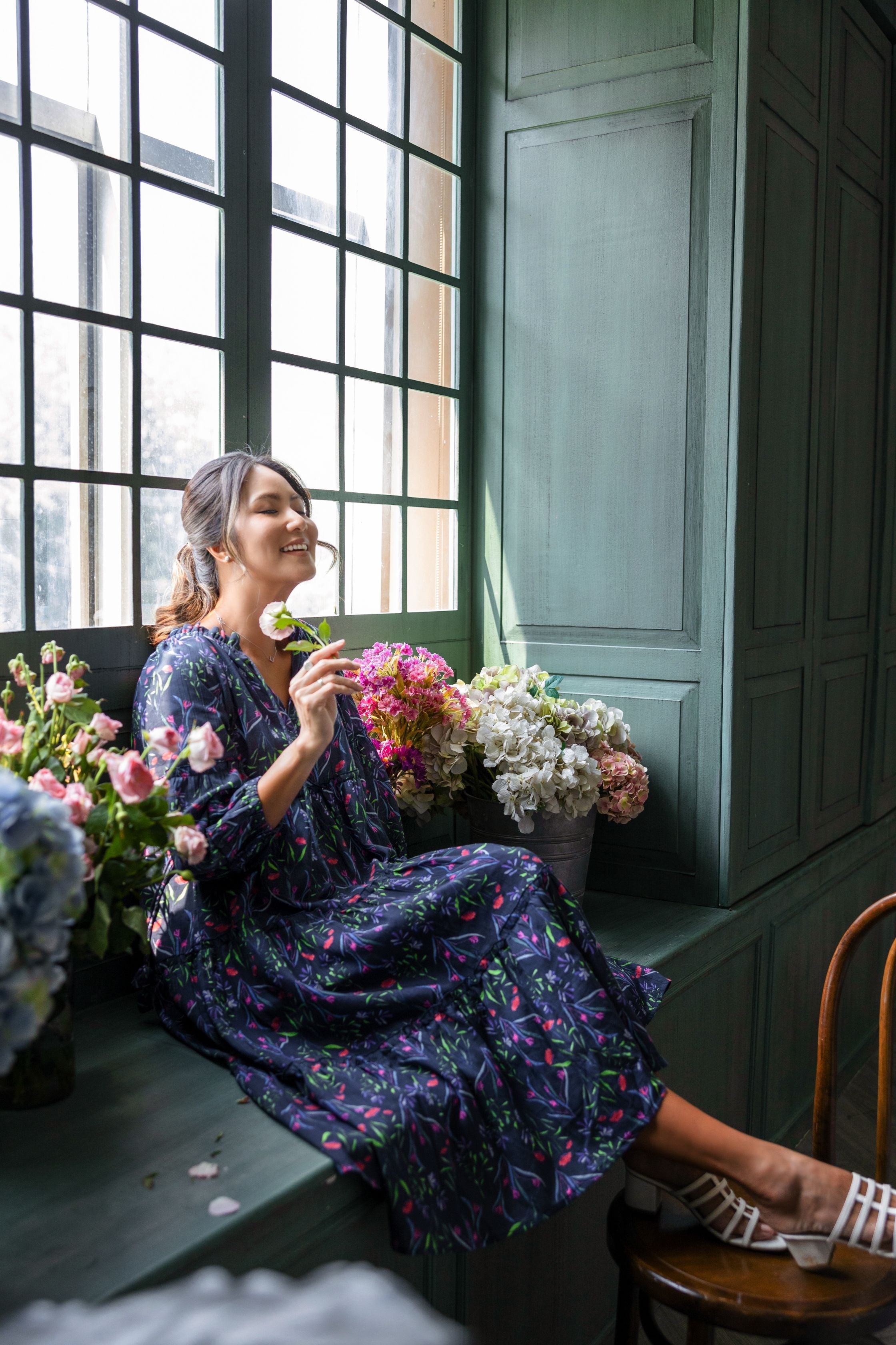 Paloma Bohemian Dress in Faith