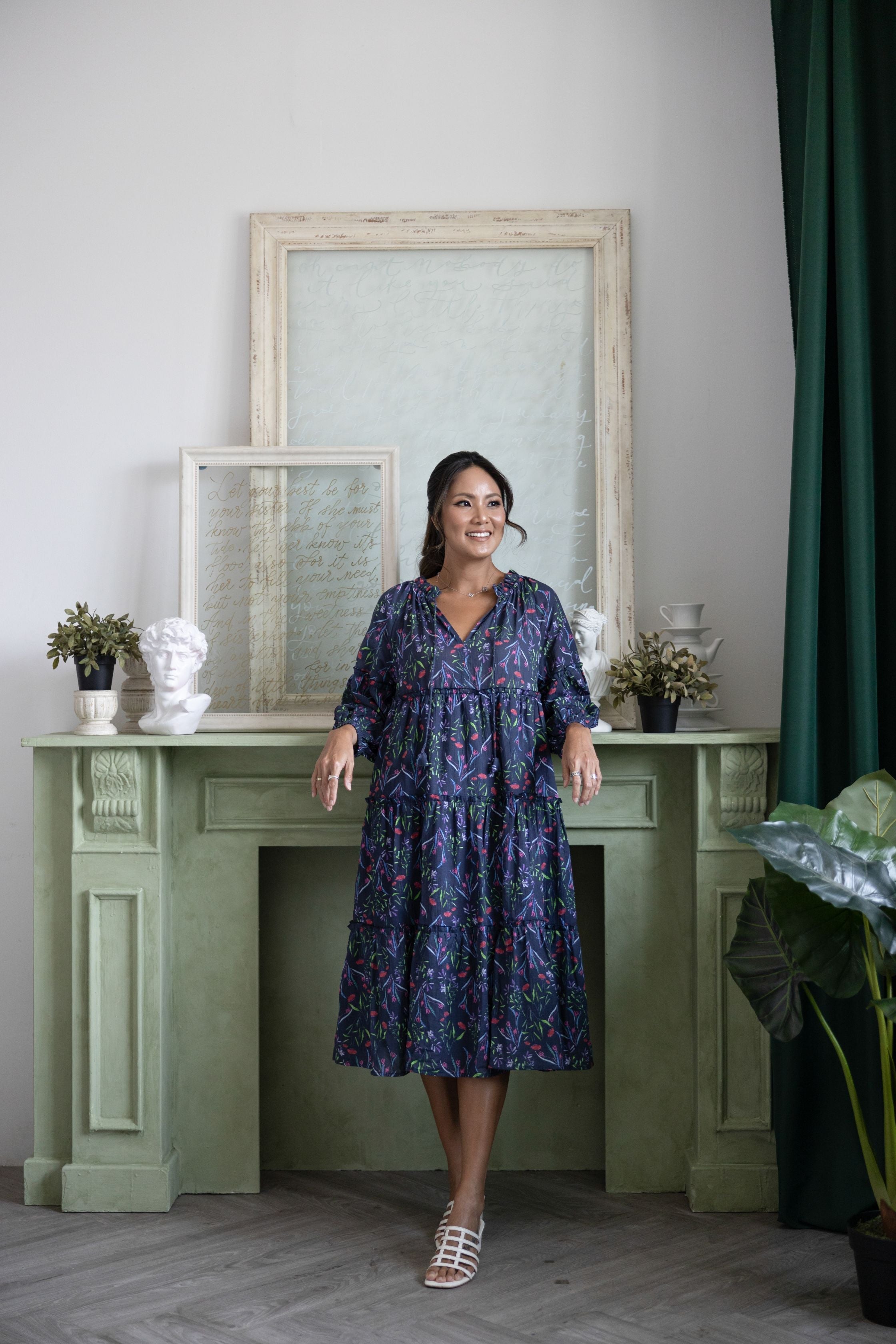 Paloma Bohemian Dress in Faith