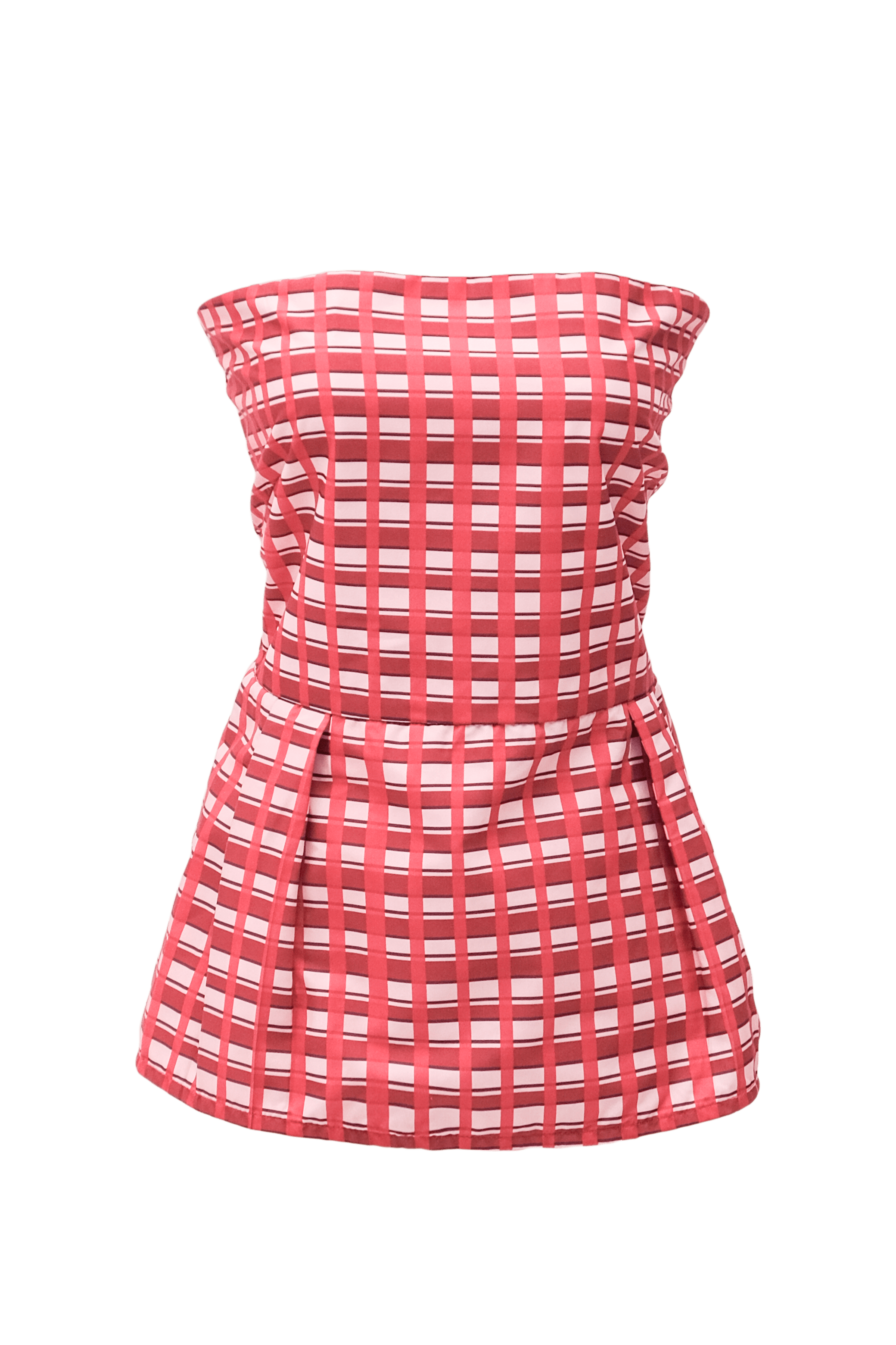 Cory Tube Top in Cherry