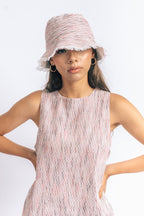 Yarra Tweed Hat In Honeysuckle