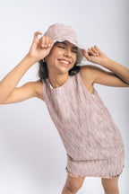 Yarra Tweed Hat In Honeysuckle