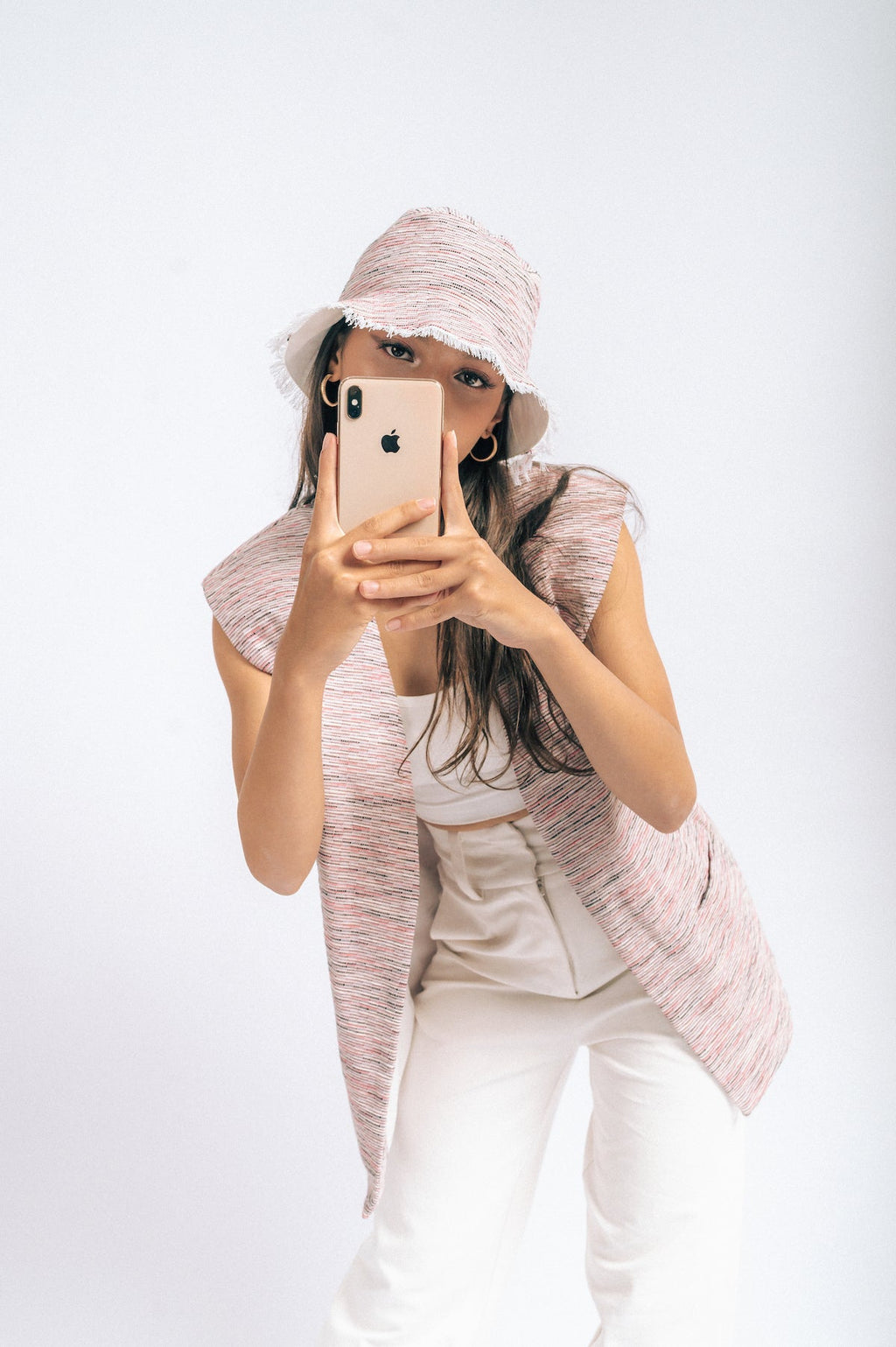 Yarra Tweed Hat In Honeysuckle