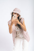 Yarra Tweed Hat In Honeysuckle