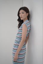 Leia Dress in Placid Blue
