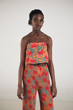 Ida Crop Top in Canna