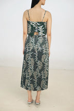 Ida Crop Top in Anthurium
