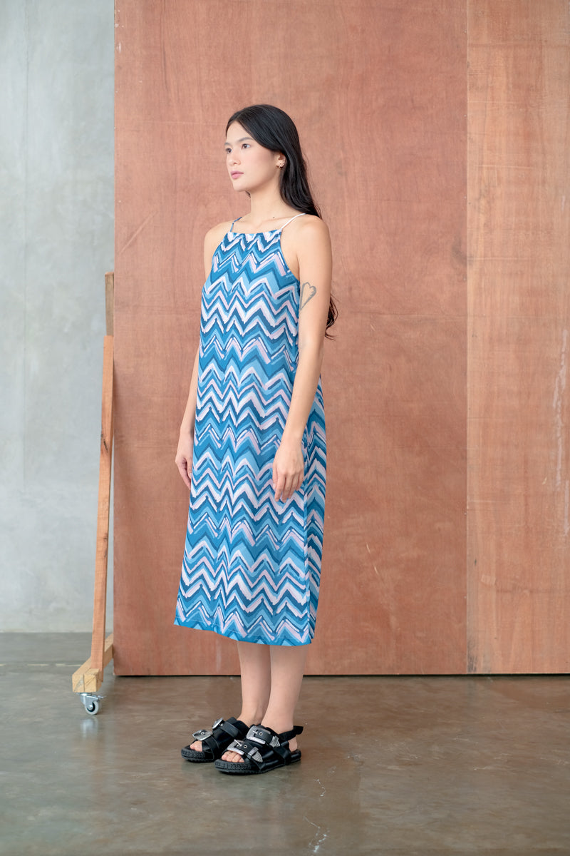 Klarinda Dress In Moon Small Prints