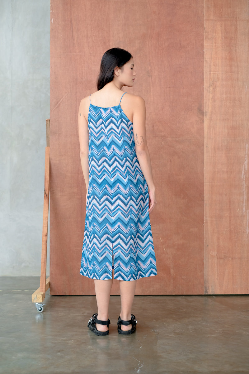 Klarinda Dress In Moon Small Prints
