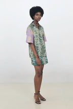 Kyle Boxy Top in Anthurium