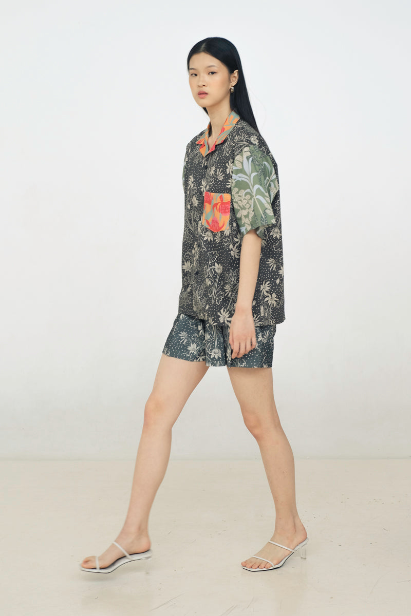 Kyle Boxy Top in Petunia
