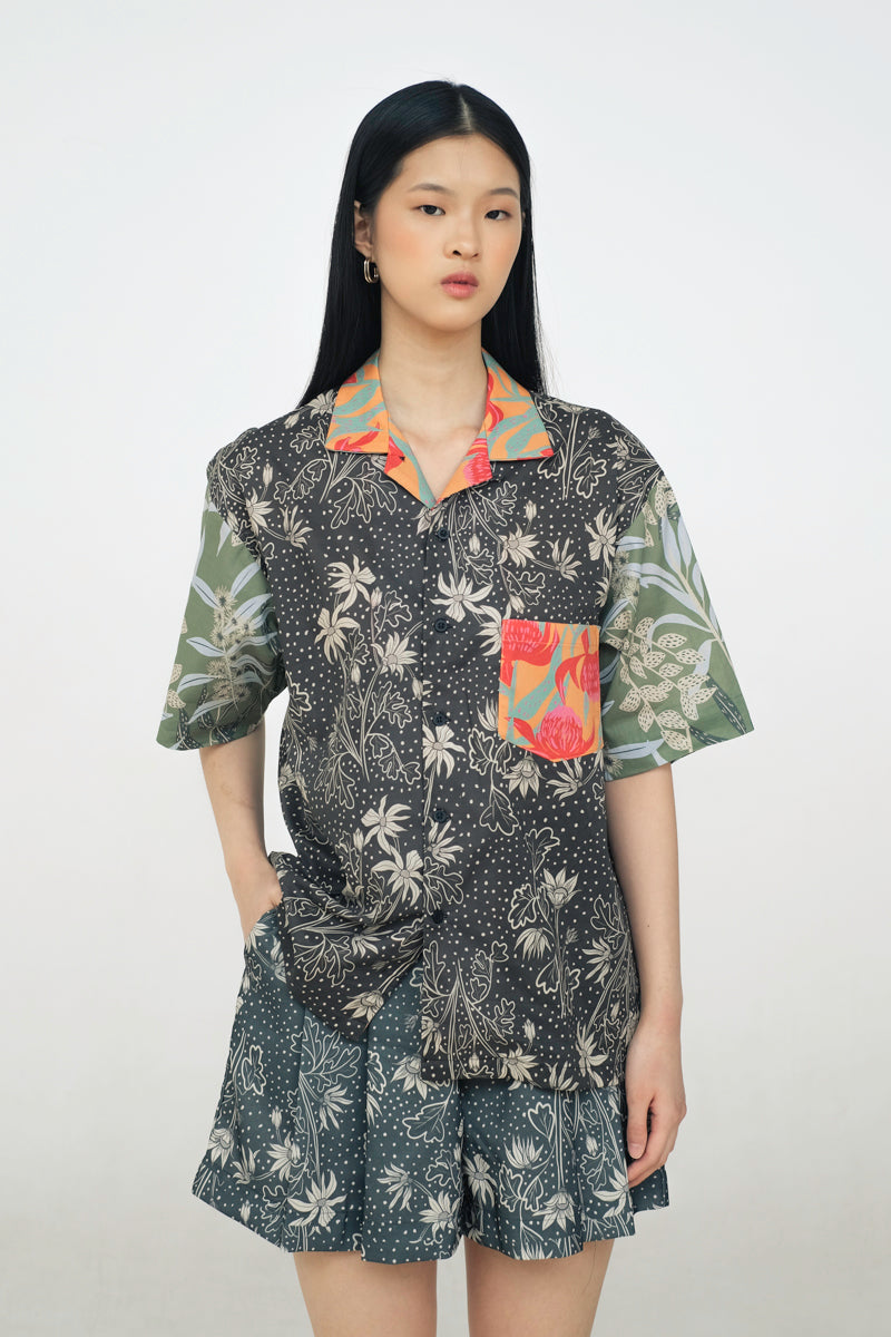 Kyle Boxy Top in Petunia