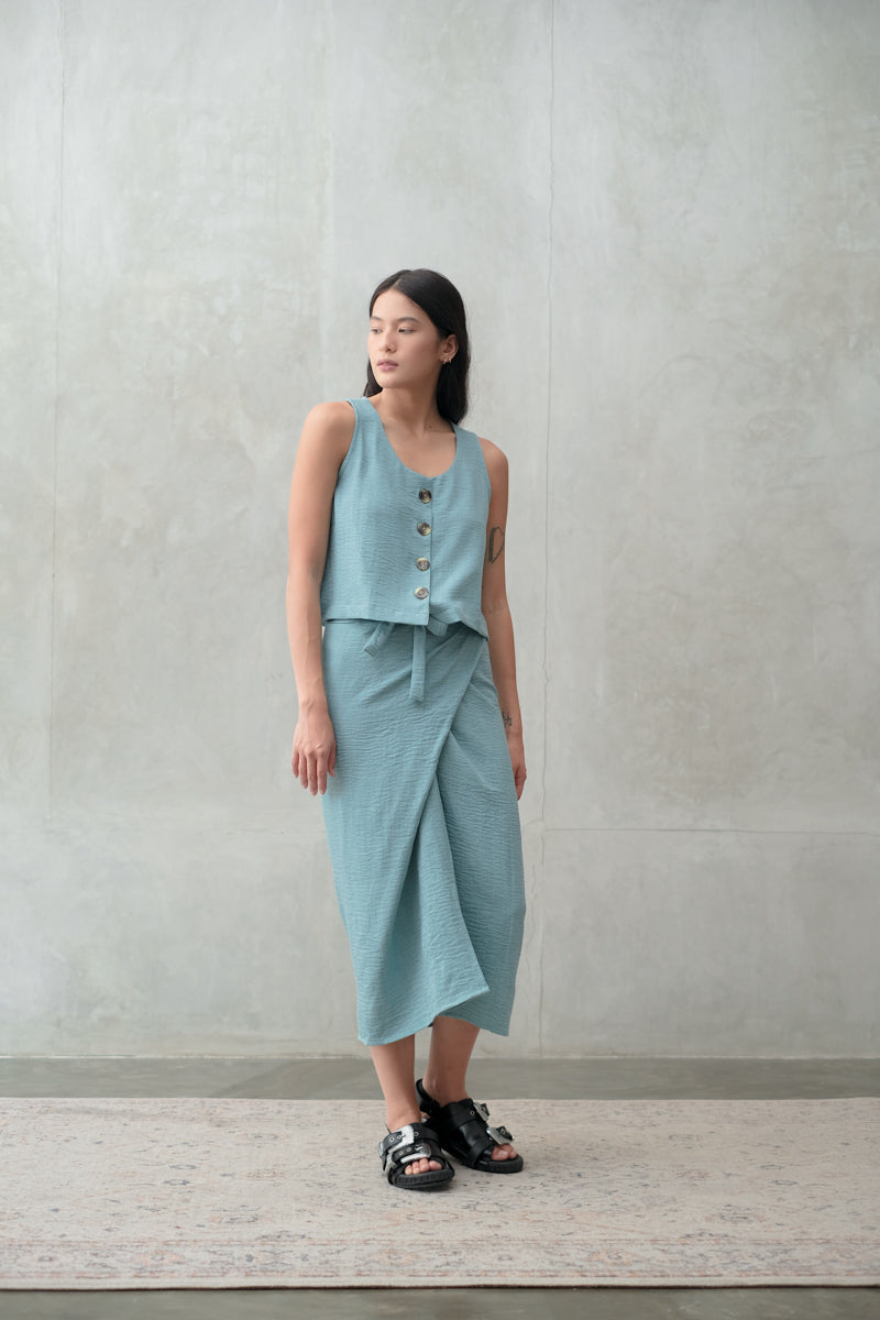 Riley Top in Teal