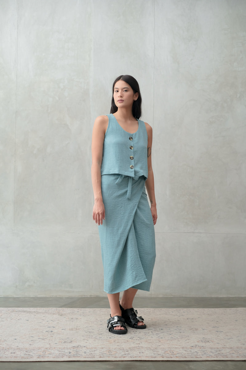 Riley Top in Teal