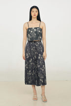 Ida Crop Top in Petunia