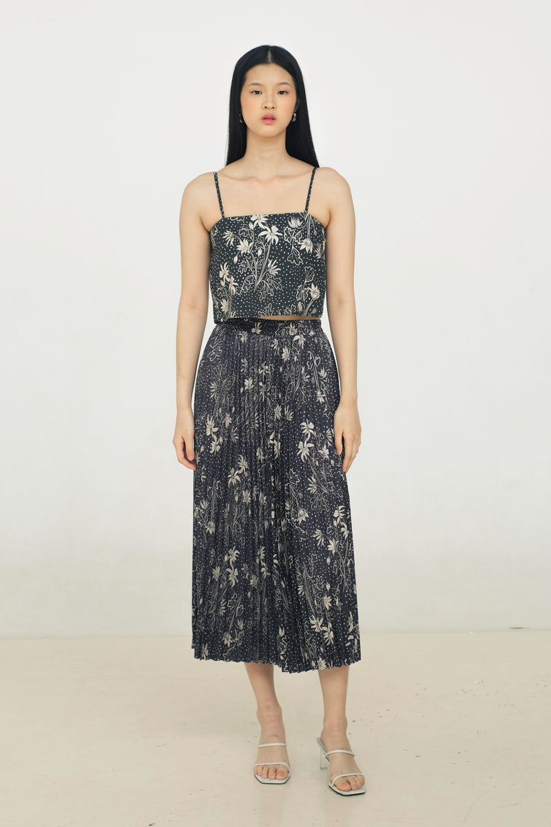 Ida Crop Top in Petunia