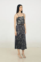 Ida Crop Top in Petunia