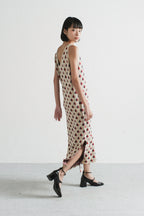 Amalie Knit Dress in Cream Clubs