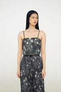 Ida Crop Top in Petunia