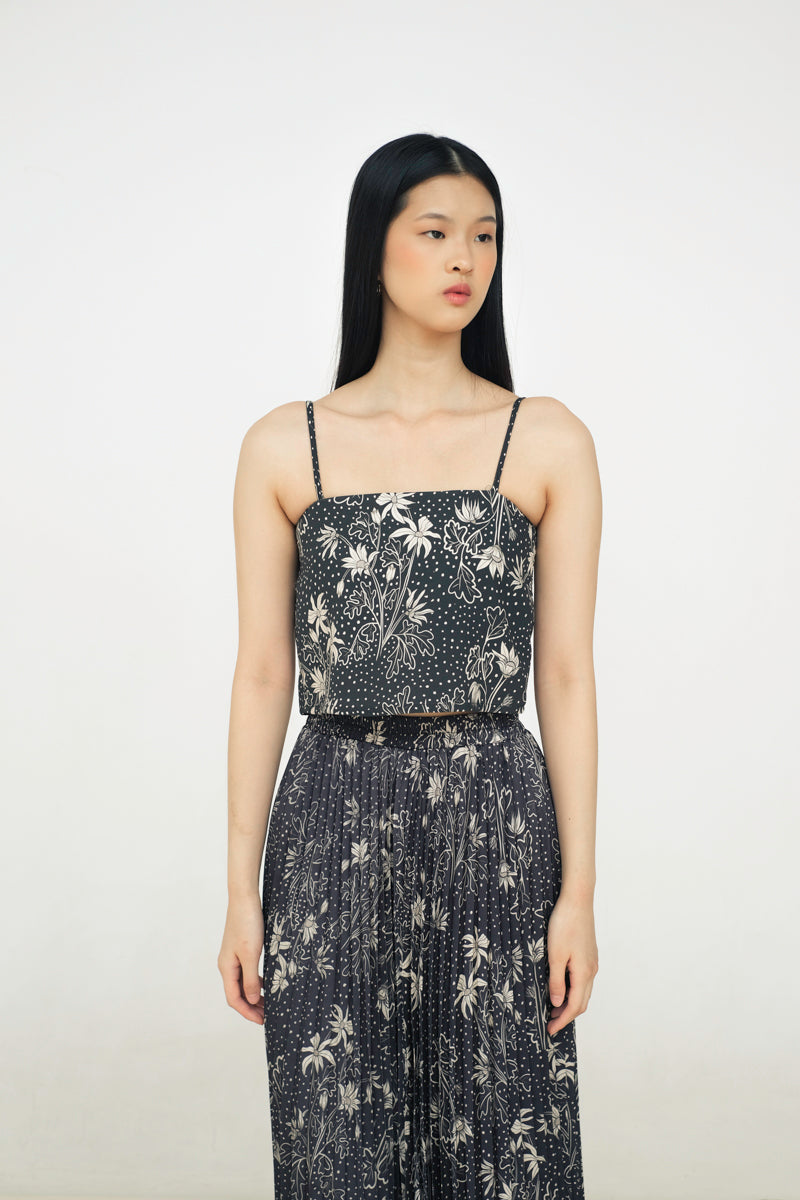 Ida Crop Top in Petunia