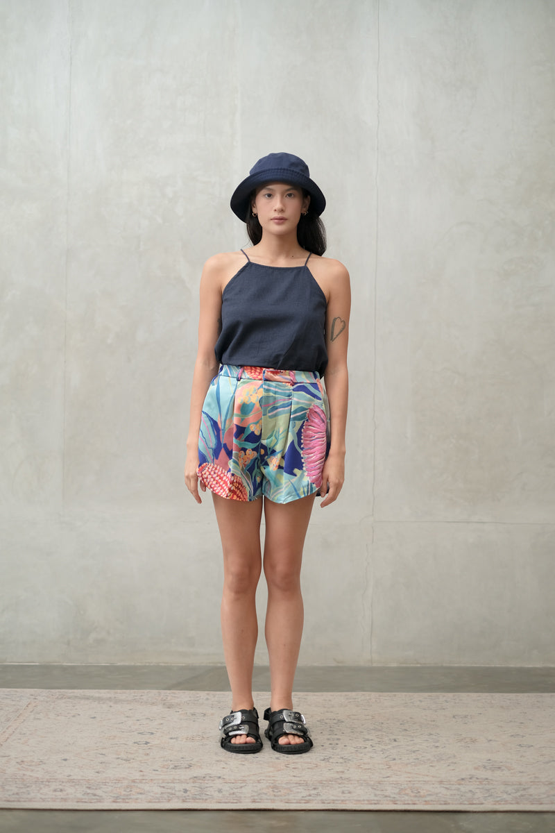 Elia Short in Persian Blue