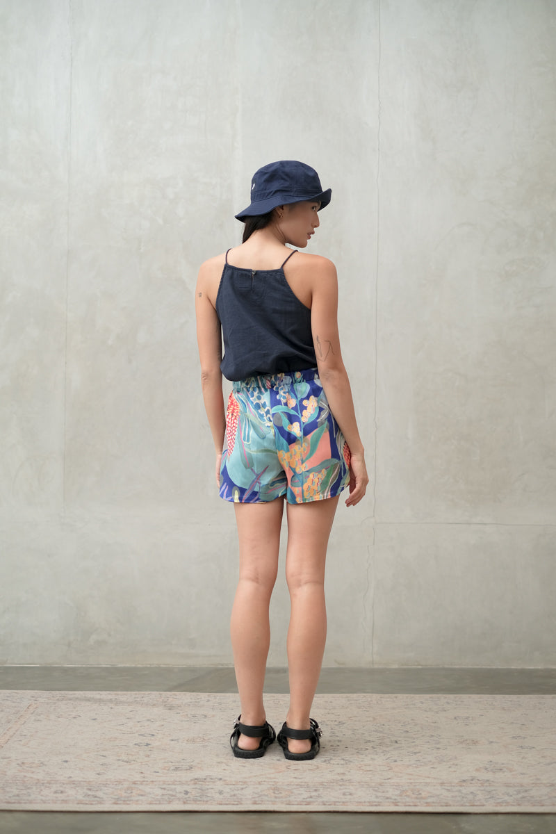 Elia Short in Persian Blue