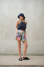 Elia Short in Persian Blue