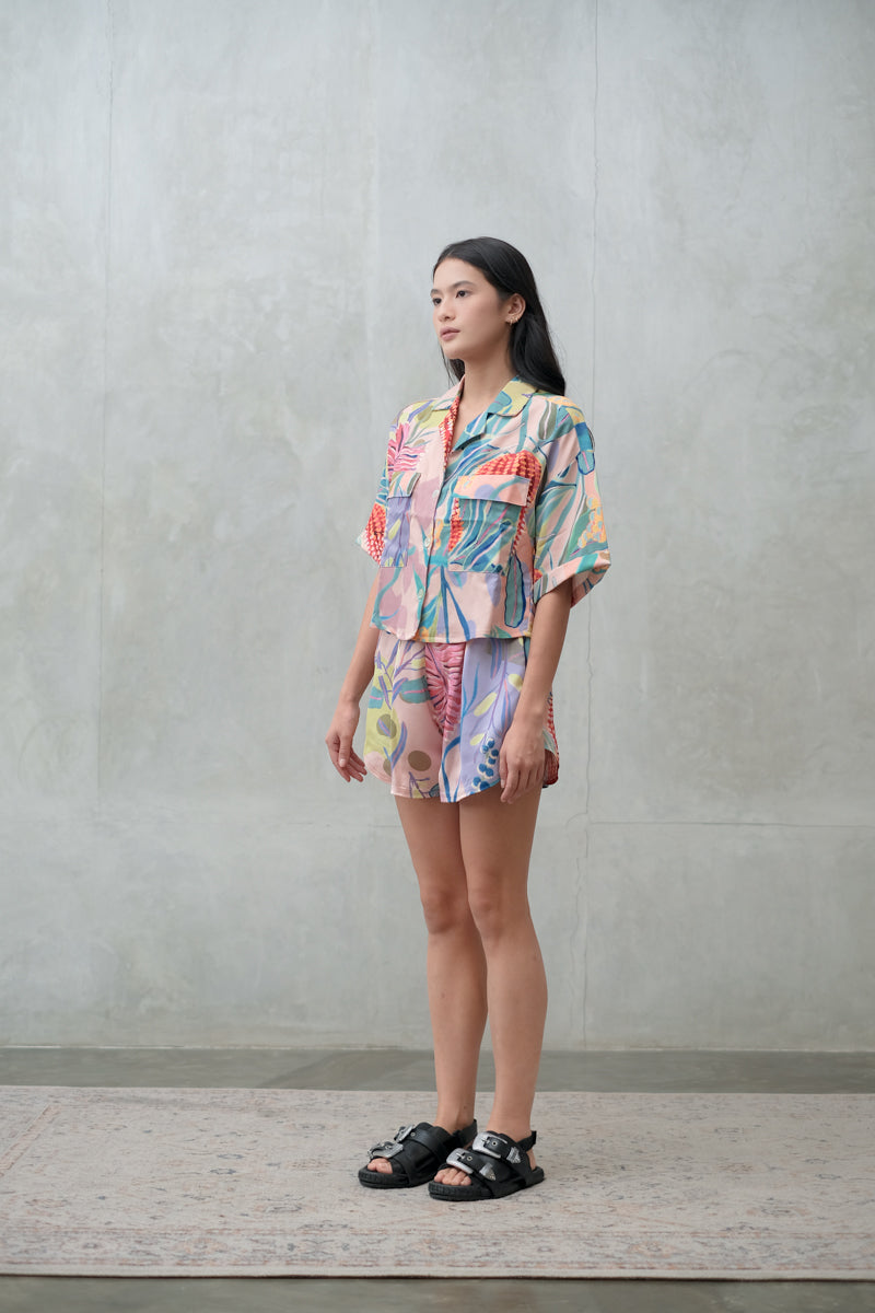 Elia Short in Blush