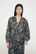 Maia Bohemian Top in Petunia