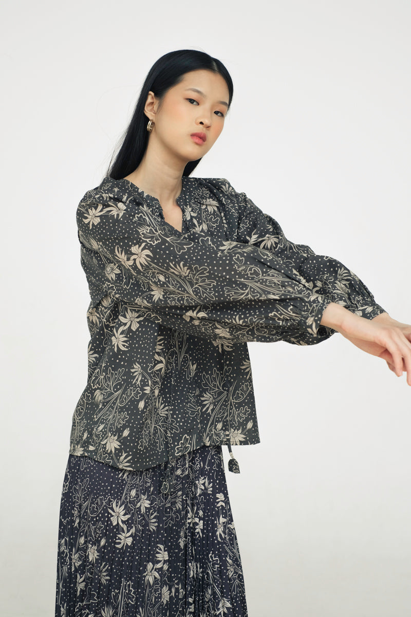 Maia Bohemian Top in Petunia