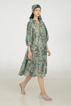 Paloma Bohemian Dress in Anthurium