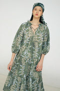 Paloma Bohemian Dress in Anthurium