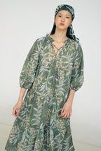 Paloma Bohemian Dress in Anthurium