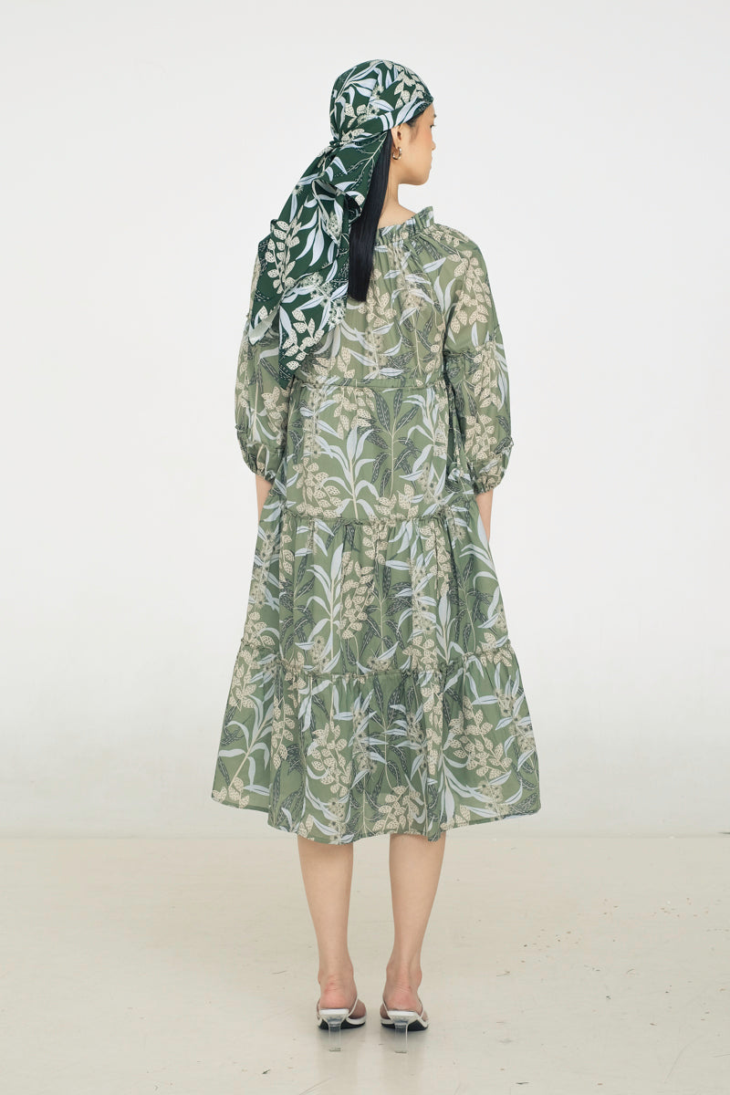 Paloma Bohemian Dress in Anthurium