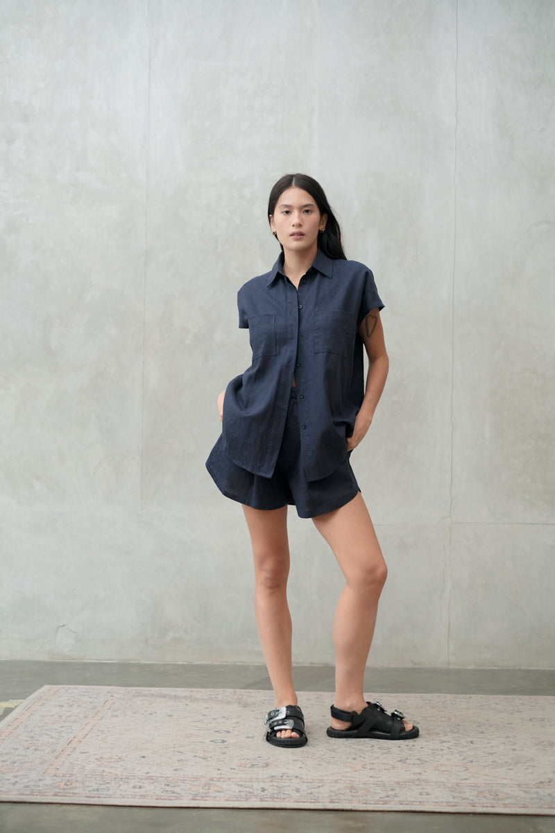 Elia Short in Cobalt