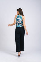 Carolina Front Knot Top in Moon