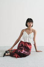 Salzburg Midi Skirt in Pinot