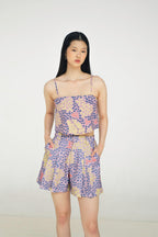 Ida Crop Top in Violet