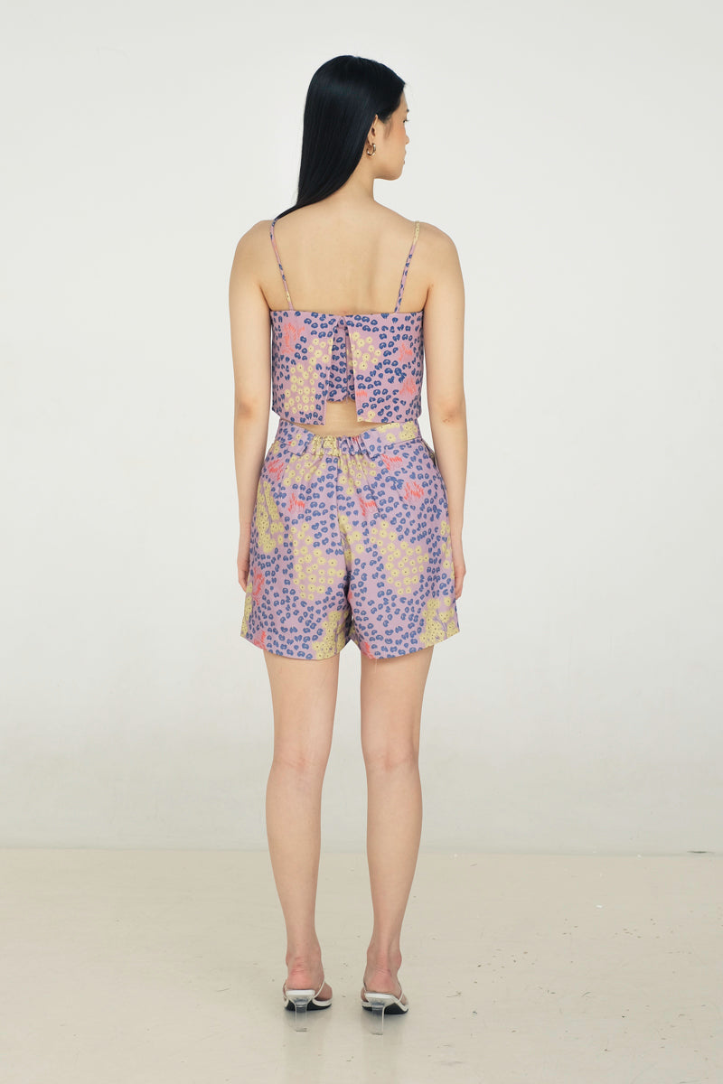 Ida Crop Top in Violet