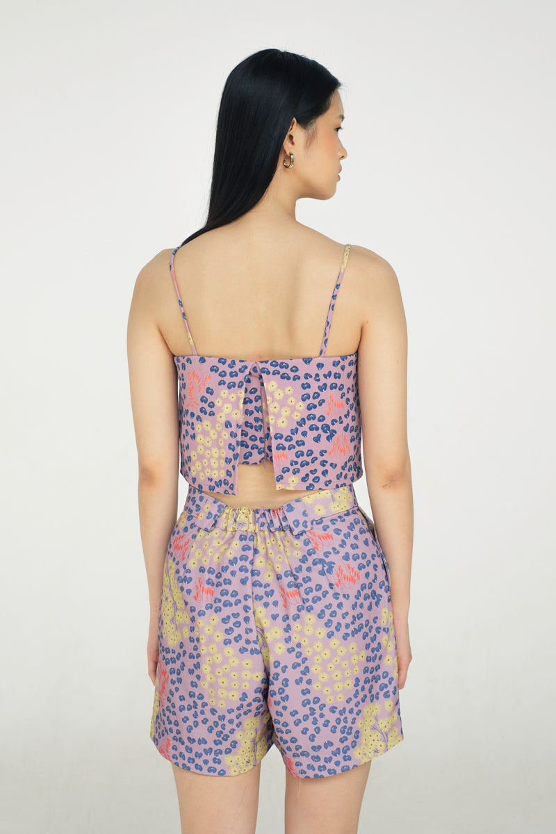 Ida Crop Top in Violet