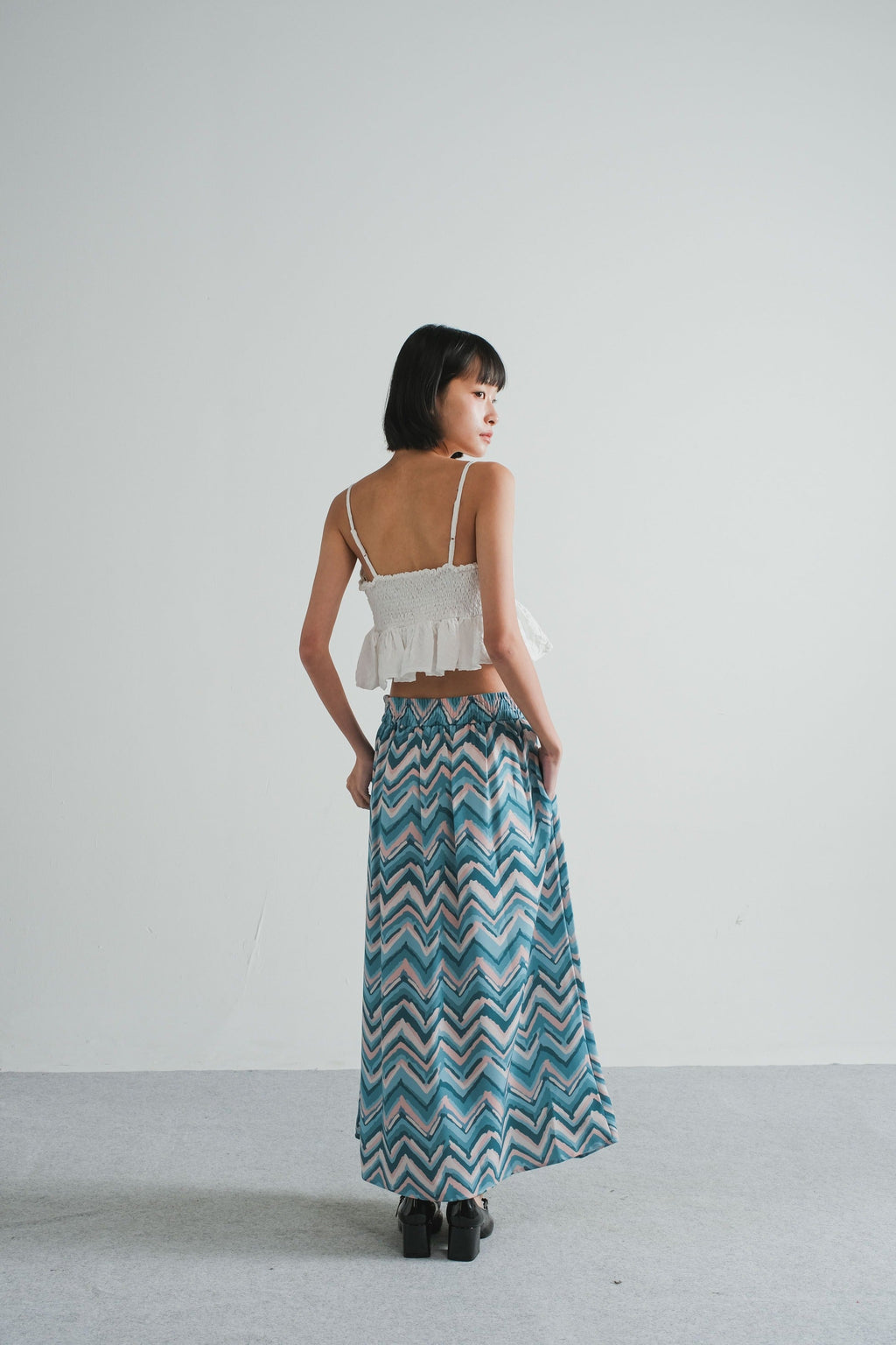 Bonito Midi Skirt in Moon