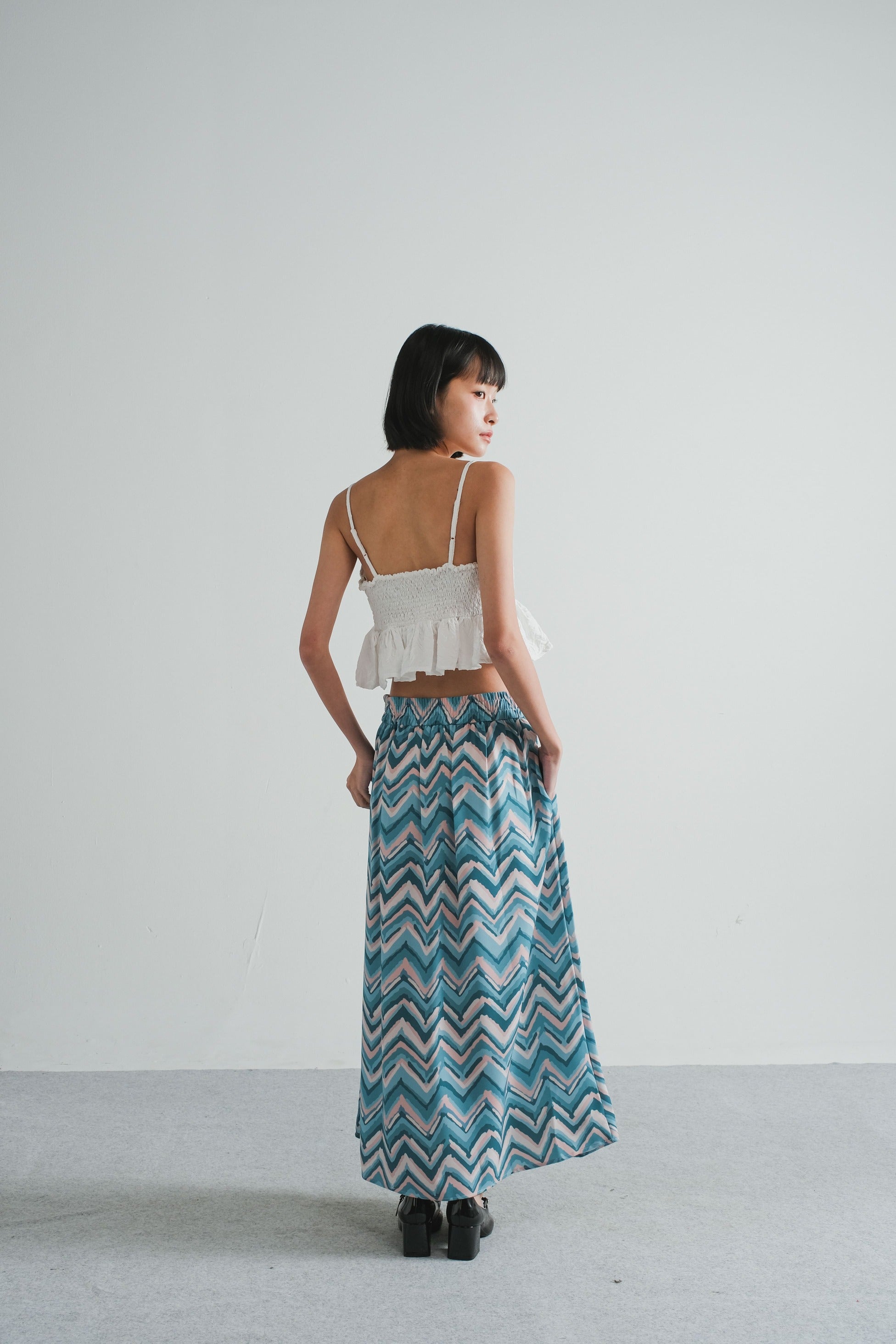 Bonito Midi Skirt in Moon