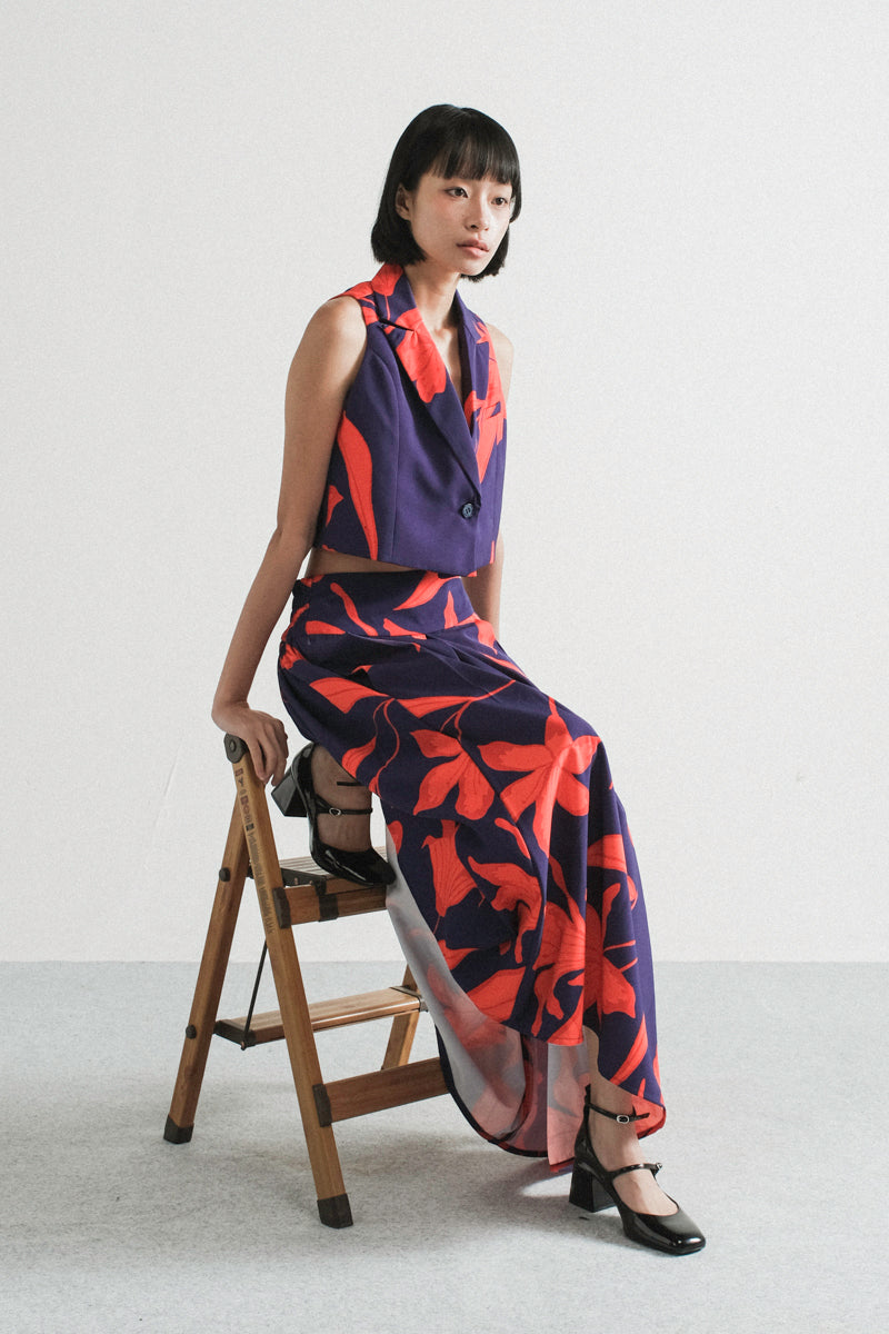 Jill Vest in Red Midnight