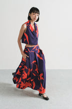 Erika Skirt in Red Midnight