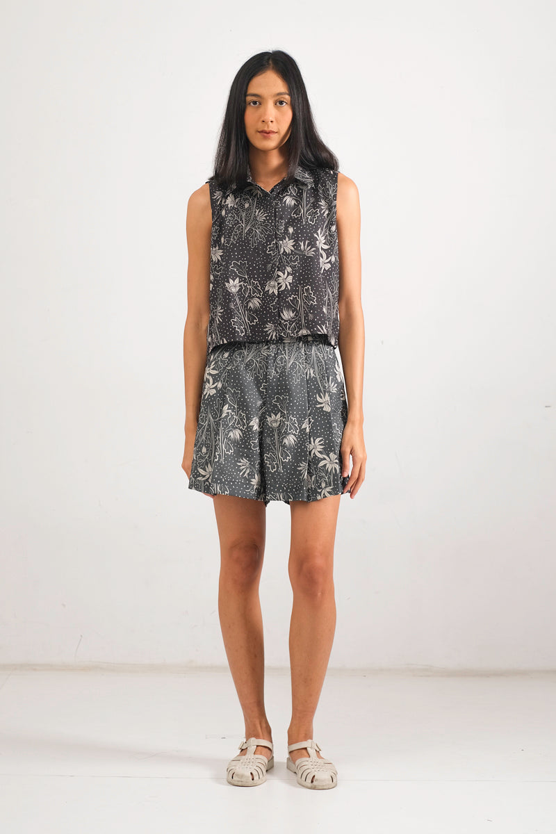 Kleia Boxy Top in Petunia