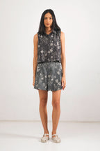 Kleia Boxy Top in Petunia