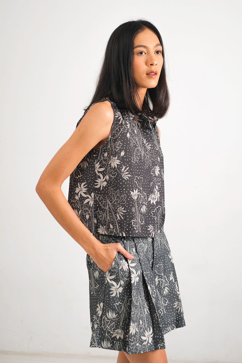 Kleia Boxy Top in Petunia