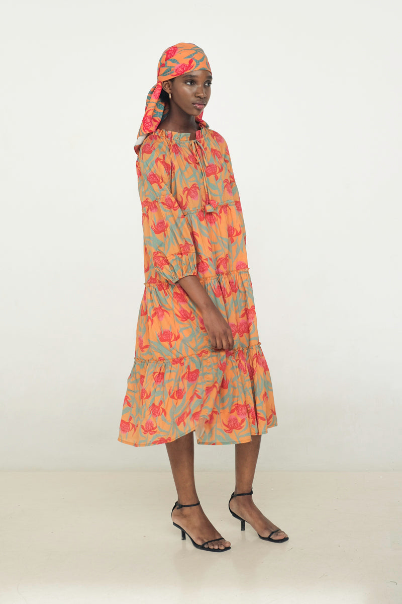 Paloma Bohemian Dress in Canna