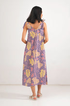 Nesia Dress in Violet