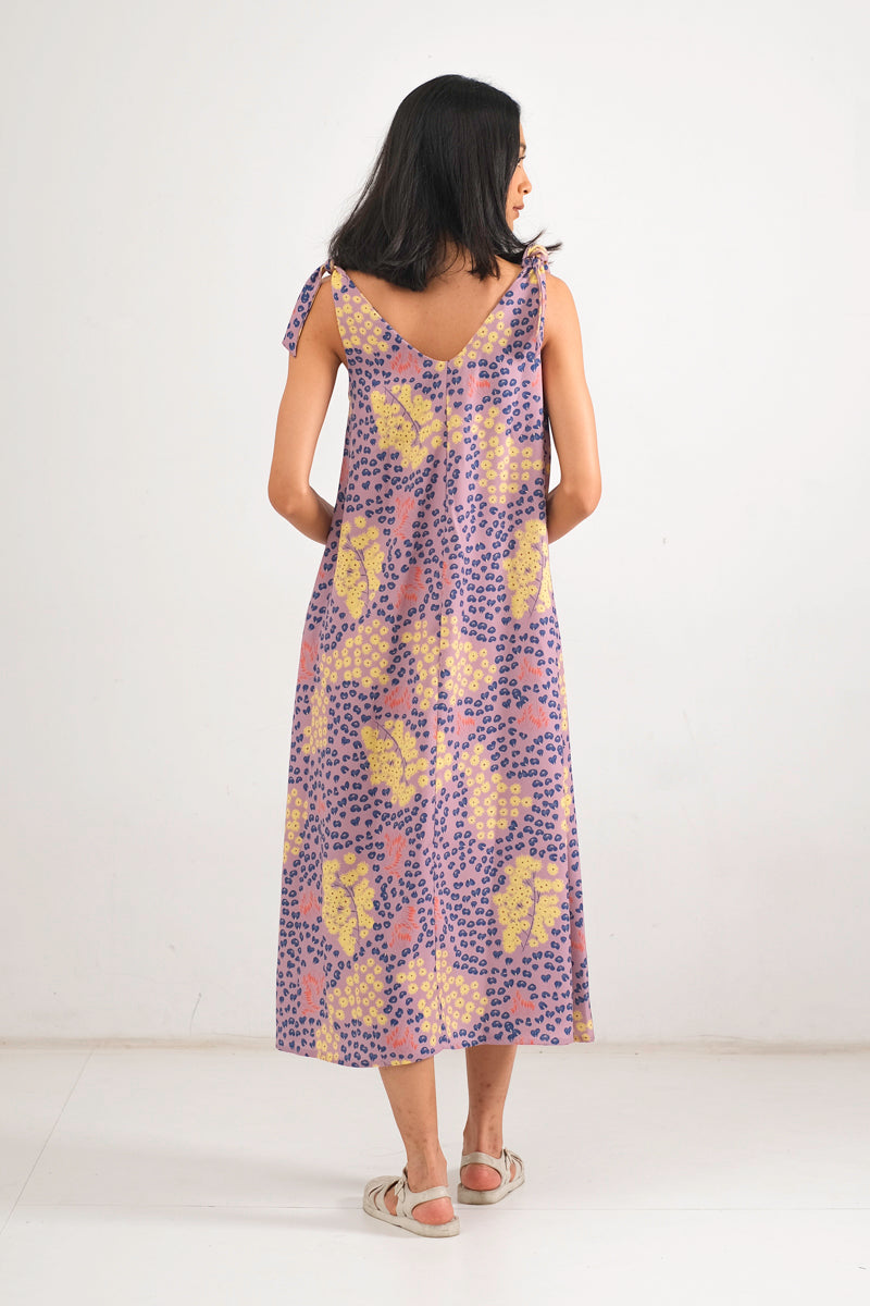 Nesia Dress in Violet